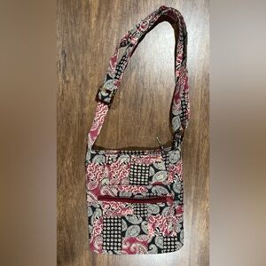 Tanyalee Design Paisley Crossbody Bag - Black and Red